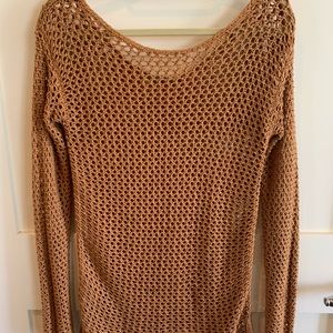 Rubbish Long netted sweater